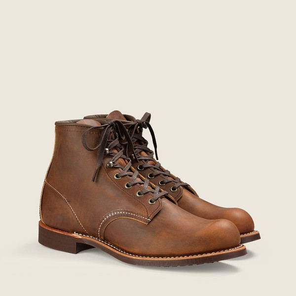 Red Wing Heritage Bot Erkek - Blacksmith - 6-Inchr Rough & Tough Deri - Kahverengi - 48LJGYPRV